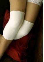 13203 Elite Angora Wool Knee Warmers Italy  orig $19.00